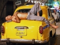 Kalkutta Taxifahrer