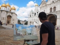 Moskau Kreml Maler